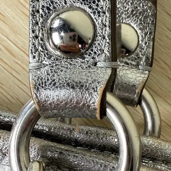 Vintage Y2k Coach Poppy Graffiti Tote Shoulder Bag Butterfly Charm Cutecore - Picture 14 of 14